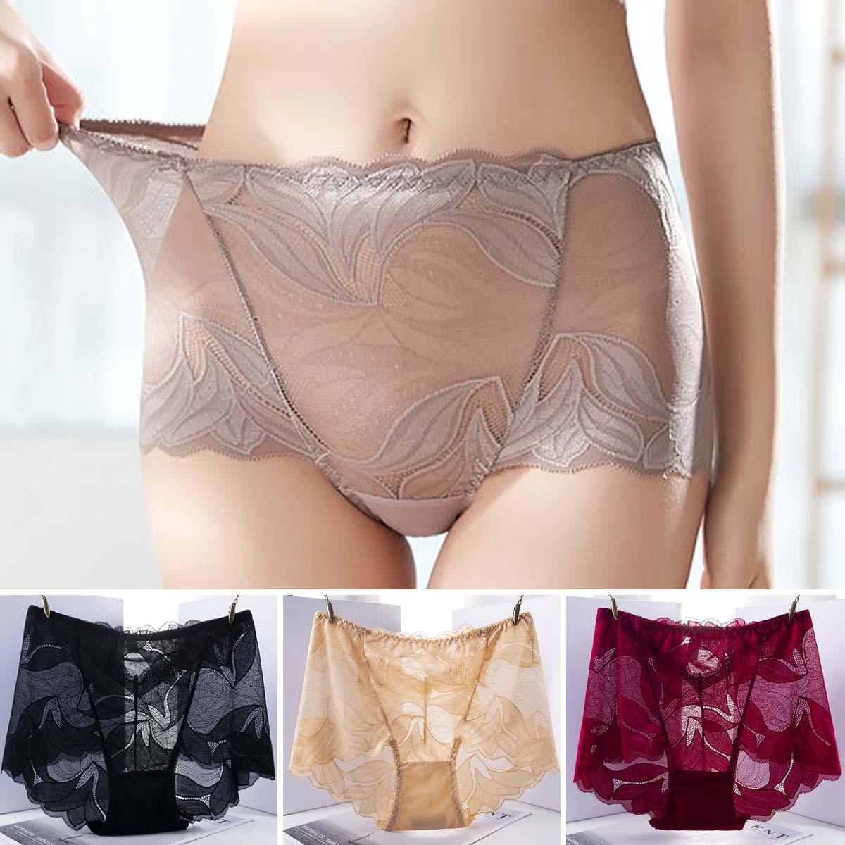 đ„ă 5 kusyăđă40â105 kgă DĂĄmskĂ© sexy prodyĆĄnĂ© spodnĂ prĂĄdlo se stĆednĂm pasem