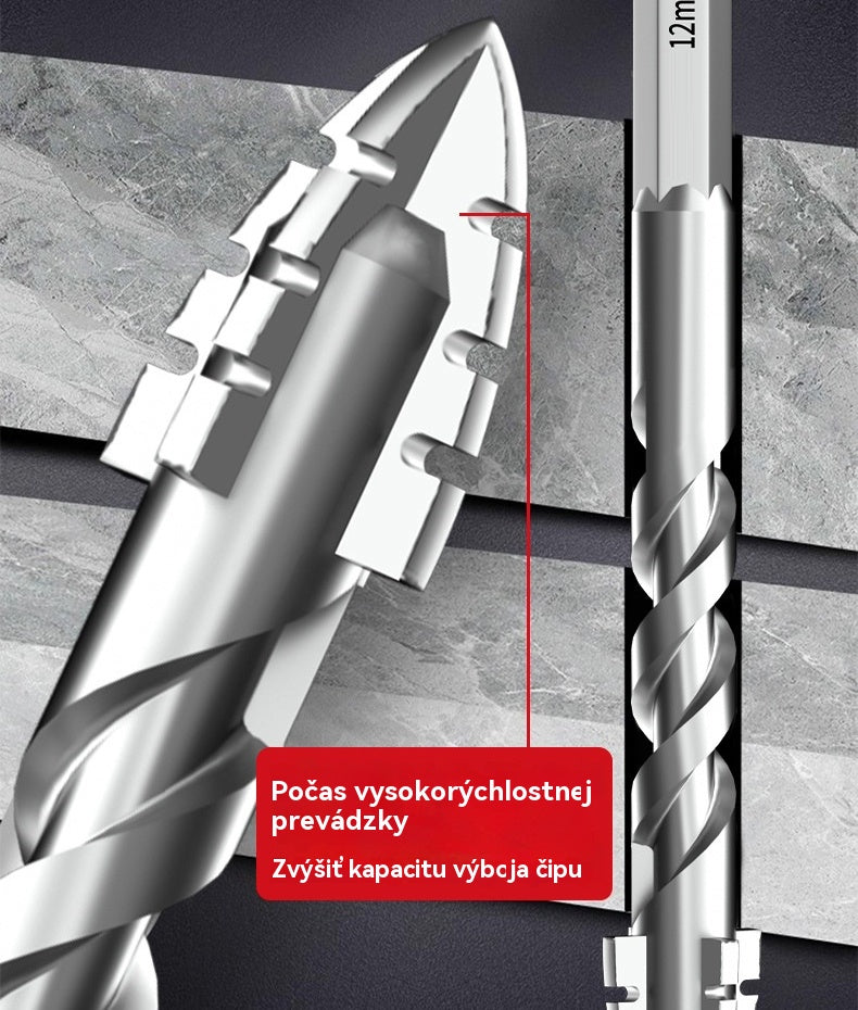 🥇Super tvrdá pílovitá rezná hrana, 7. generácia excentrického vrtáka z volfrámovej ocele 【3+4+5+6+8+10+12+14+16 mm】
