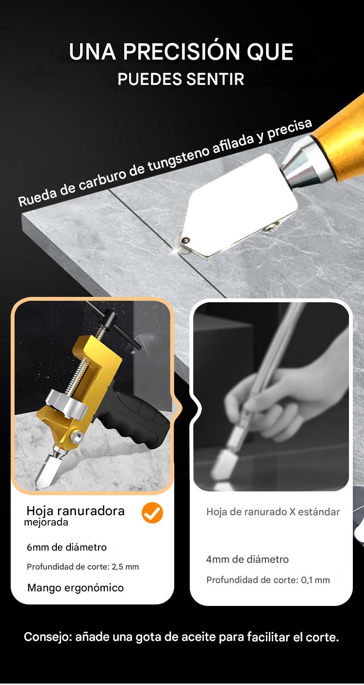 ✨✨Cortador de vidrio y abridor de ladrillos integrado (2 en 1)