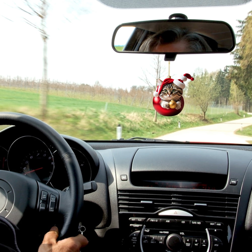 🎄😺【10 kusov】🎁🎅 Vianočné ozdoby na stromček pre mačiatka. Závesné mačacie ozdoby
