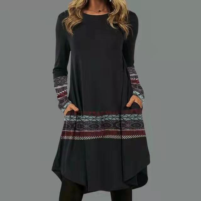 【S-5XL】Νέα vintage φορέματα σε έθνικ στιλ σε μια ποικιλία από φλοράλ επιλογές