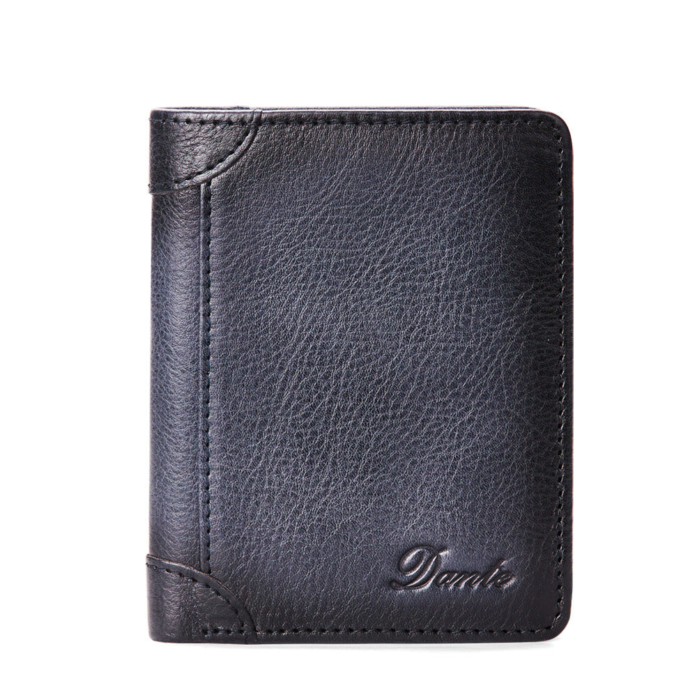 👝✨Pánska retro biznis peňaženka, skladná a štýlová, vhodná na každodenné nosenie.