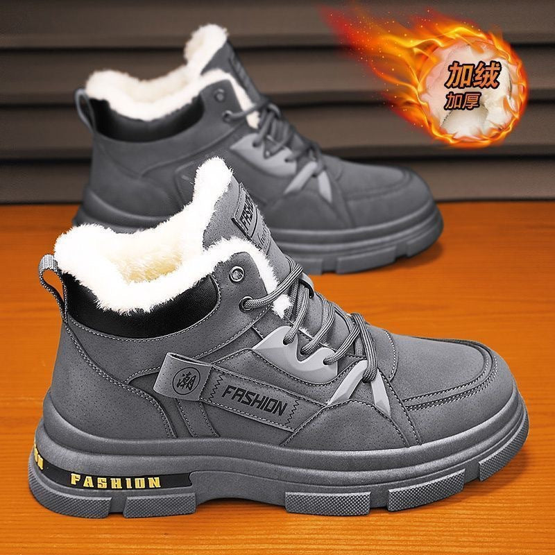 🔥🔥👞【39-44】 Nové pánské zimní zahušťovací sametové teplé boty Martin na rok 2025