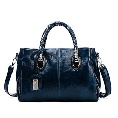 👜✨Νέα μοντέρνα γυναικεία τσάντα Vintage από δέρμα Boston