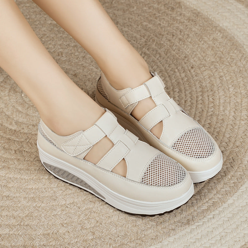 🔥【35-41】👣2026 Nové letní sandály, silná podrážka, suchý zip a prodyšný design.