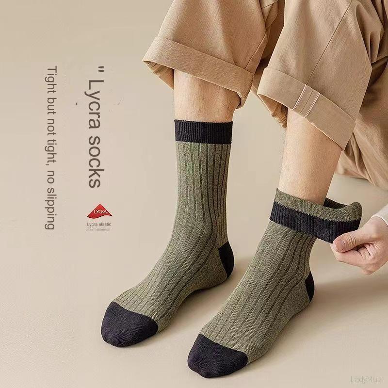 😍🧦【10 párov】nových pánskych bavlnených dezodorantových ponožiek absorbujúcich pot