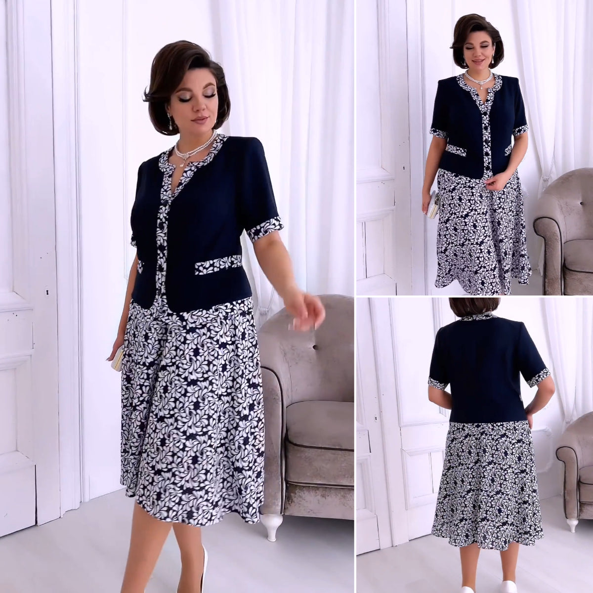 🔥❤️【S-5XL】❤️2025 nové elegantné letné šaty