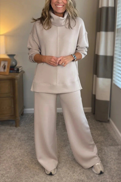 Top y pantalón, ropa casual de mujer, novedades de primavera.