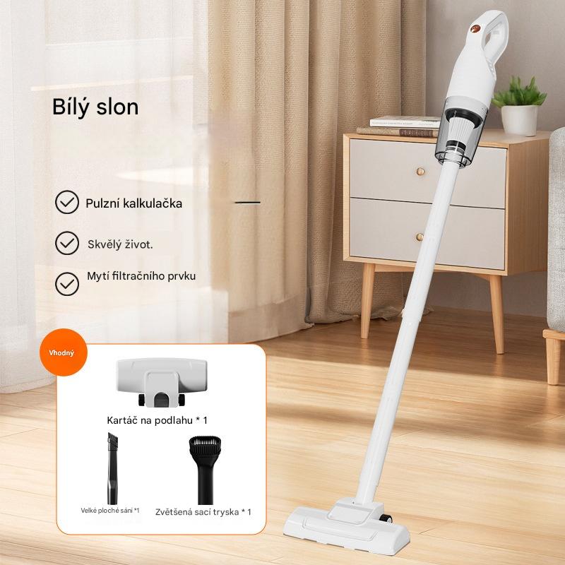 【Sada 4 ks】💢Malý domácí vysavač, silný sací výkon a odstraňování roztočů, ruční, vysávání a vytírání✅