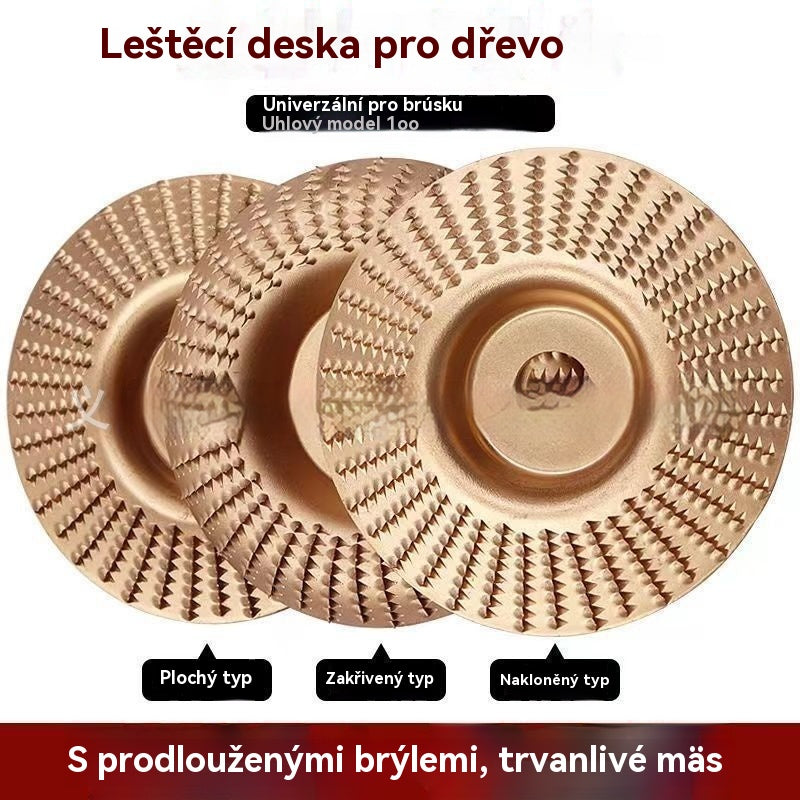 【3 kusy 560 Kč】 Multifunkční kotouč pro tvarování úhlové brusky na dřevo