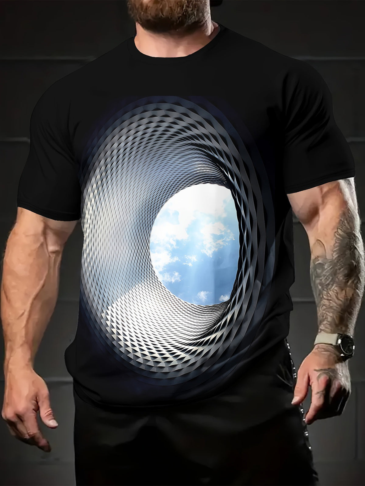 🌀👕【S-5XL】Pánský top s 3D digitálním potiskem