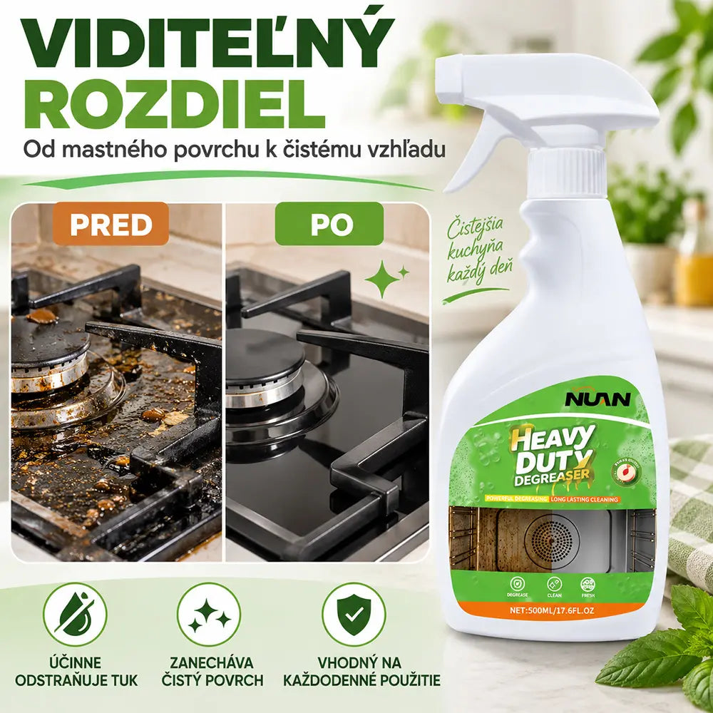 500ML 🔥Časově omezená poloviční cena🔥! Nový čistič olejových skvrn z roku 2026, jedno nastříkání a automaticky rozloží skvrny, není třeba silně drhnout.