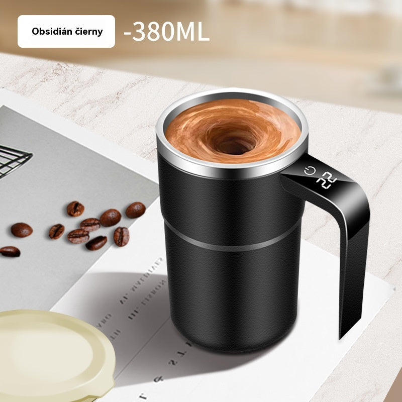 ☕⚡Sada nabíjecích kávových šálků s automatickým magnetickým míchadlem
