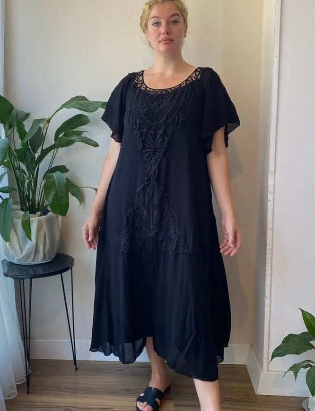 ❤️【S-5XL】nové šaty, plus size, pohodlné a voľné🔥Vynikajúca kvalita👌Perfektne sedia všetkým typom postavy👌