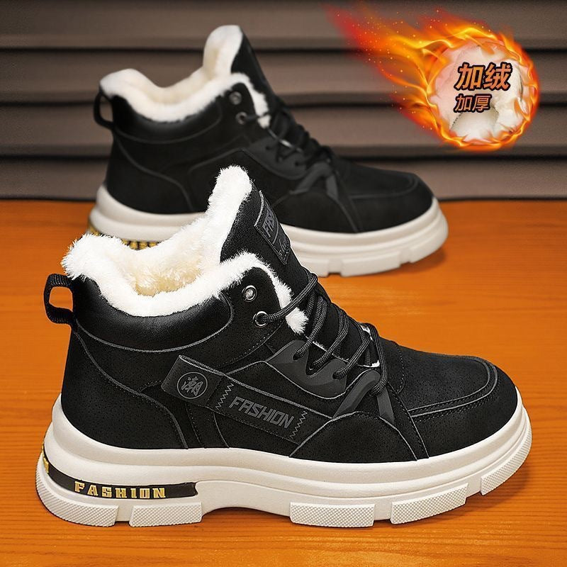 🔥🔥👞【39－44】 Nové pánské zimní zahušťovací sametové teplé boty Martin na rok 2025