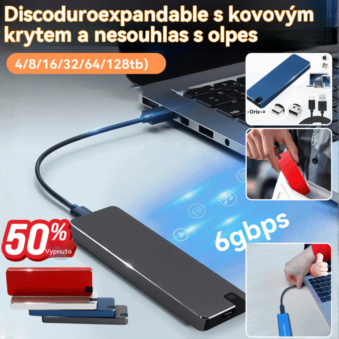 ⚡【8TB 650 Kč.】8TB v kapse – zálohuj vše za pár sekund. Rozhraní USB 3.0 | Vysoká kompatibilita