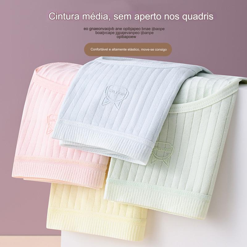 💖🔥【Paquete de 7】Ropa interior cómoda de algodón puro para mujer de talla grande