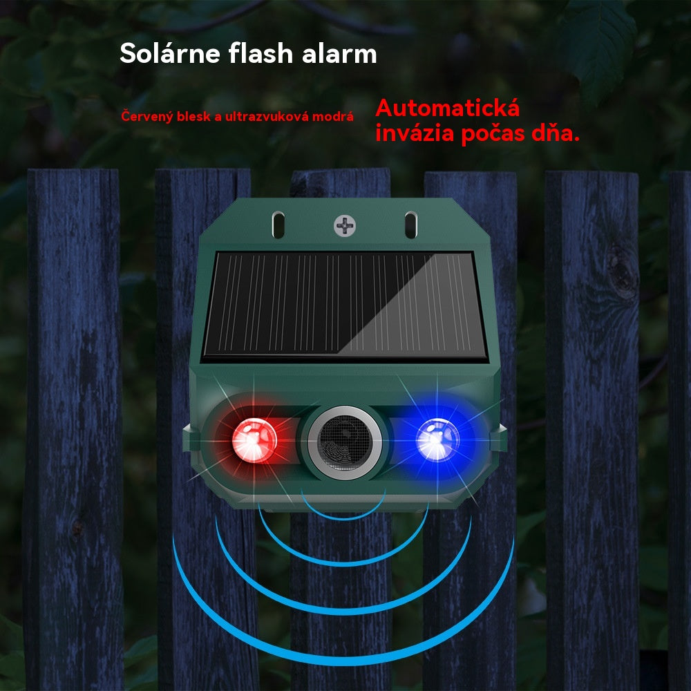 【🔥Pri kúpe 1 získate 1 zadarmo】Solárny ultrazvukový odpudzovač vtákov pre vonkajšie použitie