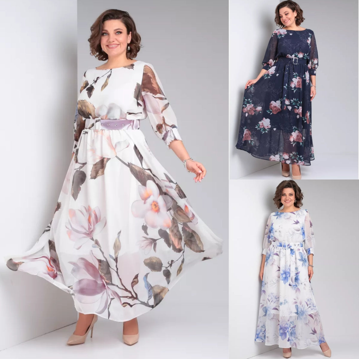【🥇Najpredávanejšie】💥👗【S-5XL】 Šaty s novou potlačou na jar 2025