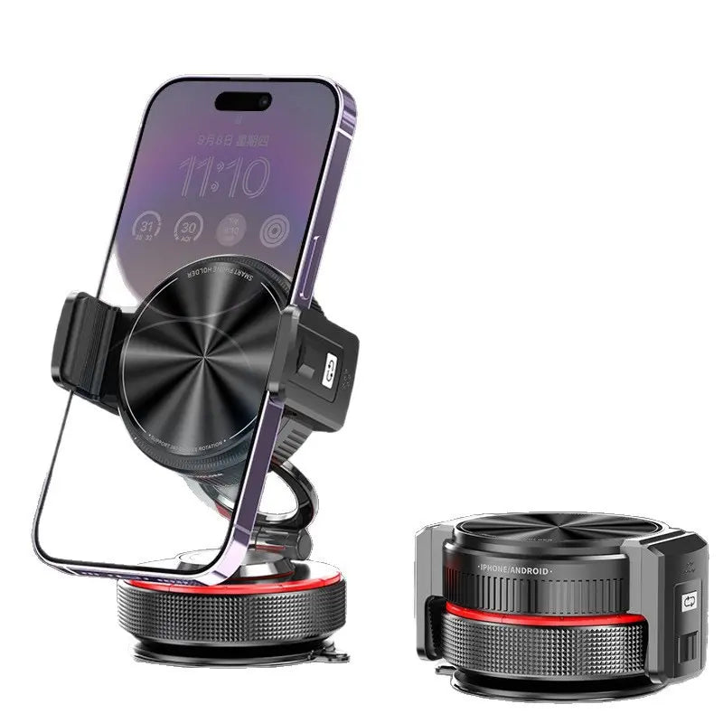 📱 Sleva 50 %! Držák telefonu do auta s přísavkou a magnetickou silou 20 N, teleskopickým ramenem a otočením o 360°. Stabilní a skládací! ✨🚗