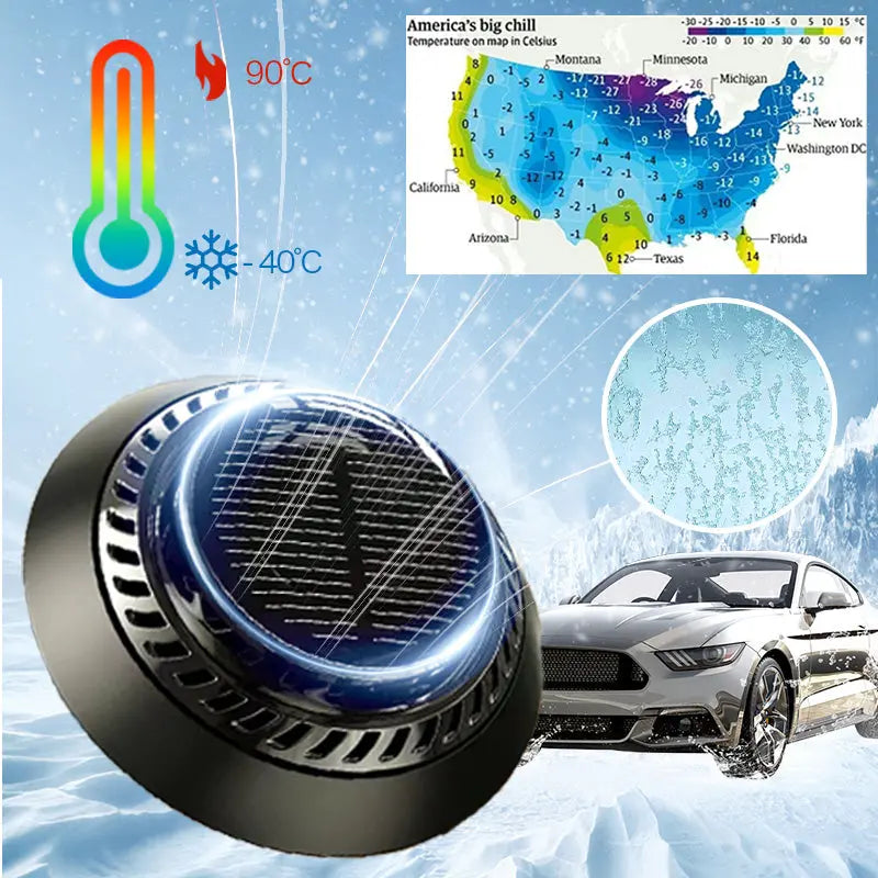 ⛄🚗Zařízení proti zamrznutí a odklízení sněhu s elektromagnetickým molekulárním elektromagnetickým rušením