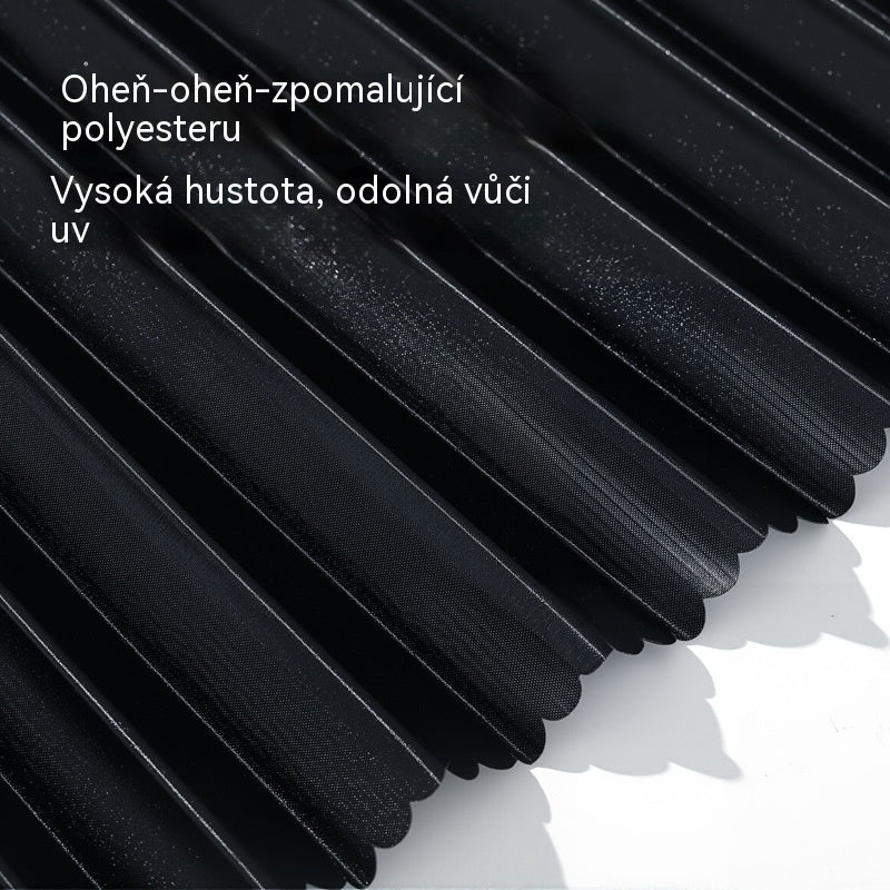 【Sada 4 kusů】660Kč, Auto závěsy s posuvnou kolejnicí | UV ochrana a tepelná izolace