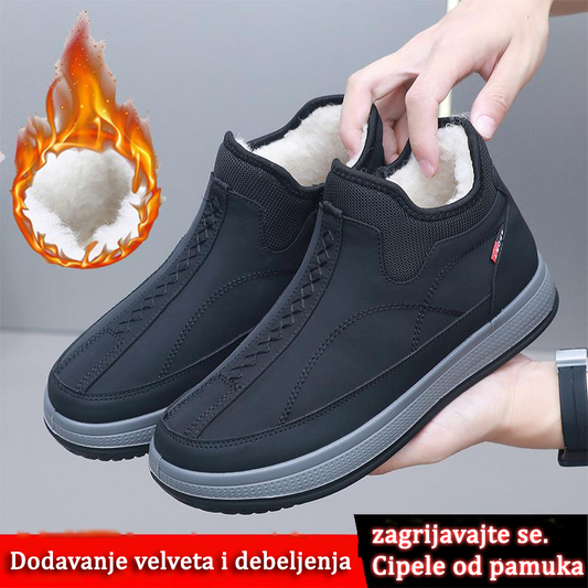 Nove muške zimske čizme za snijeg, podebljane baršunom i tople