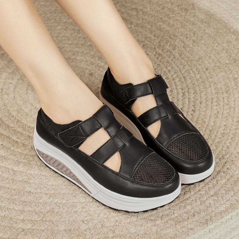 🔥【35-41】👣2026 Nové letní sandály, silná podrážka, suchý zip a prodyšný design.