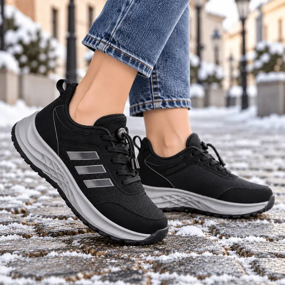 🔥👟 【Sleva 50 %】【Velikosti 36–44】Prodyšná volnočasová obuv s měkkou podrážkou, protiskluzová sportovní obuv, nízké běžecké boty