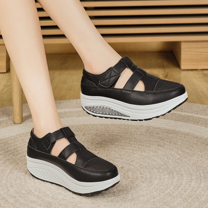 🔥【35-41】👣2026 Nové letní sandály, silná podrážka, suchý zip a prodyšný design.