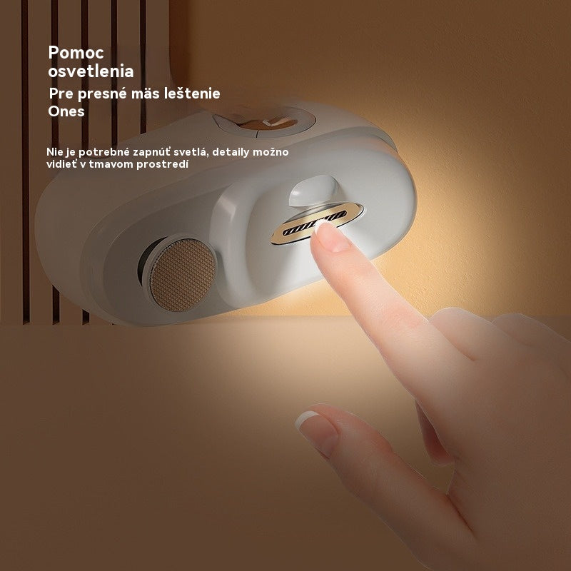 ✂️💅🔥🔥 Multifunkčná elektrická pilníčka na nechty, elektrický zastrihávač s ochranou proti pricviknutiu