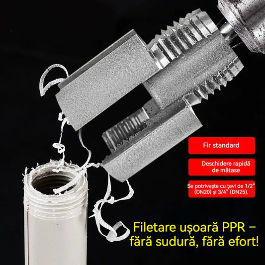 🔩Jednostavno PPR namatanje - bez zavarivanja, bez napora! 【Set od 2 - za cijevi od 1/2" (DN20) i 3/4" (DN25)】 