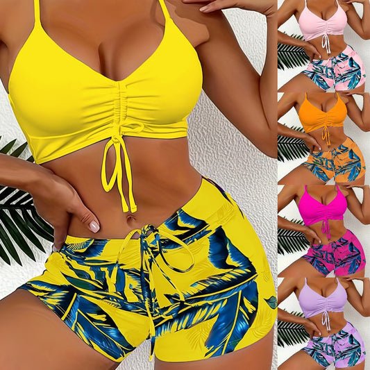 🏊‍👙🌴 Elegantné plavky s potlačou pre väčšie veľkosti