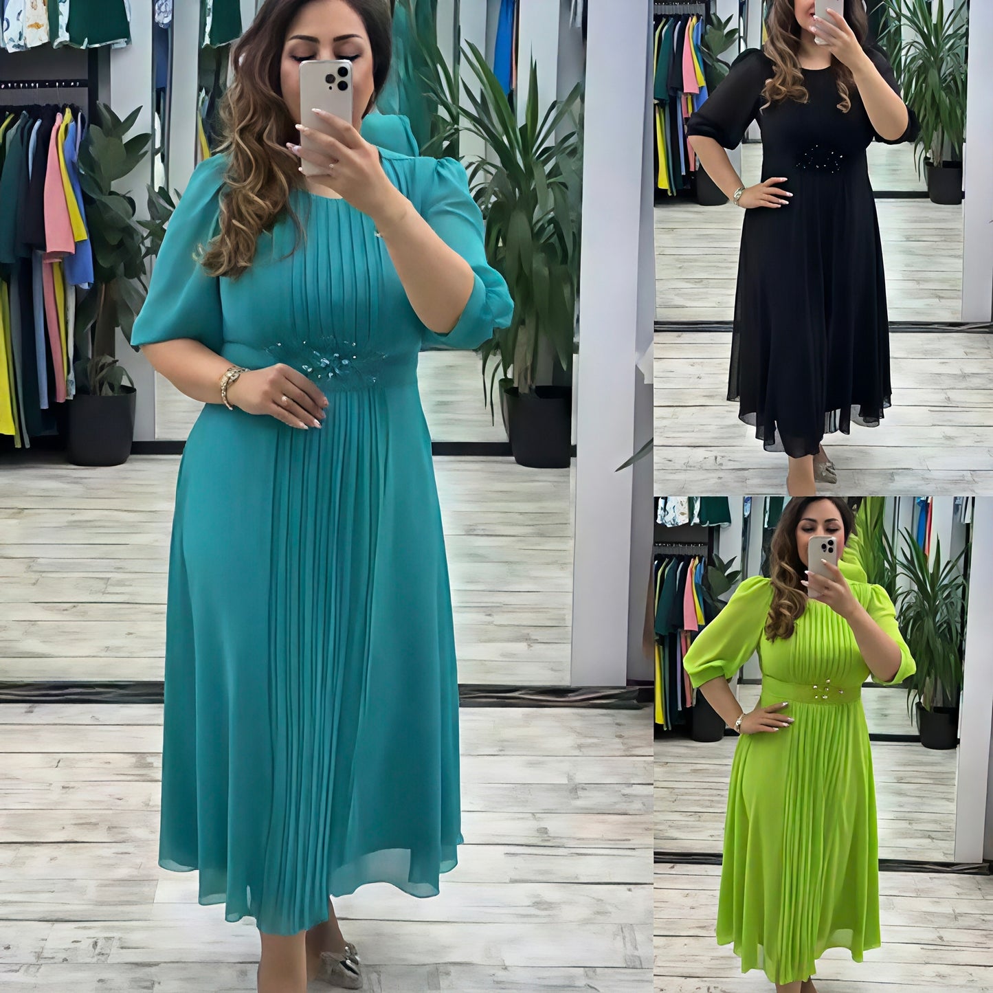 💥👗【S-5XL】Nova moderna haljina, klasičan dizajn, elegantna i jednostavna 