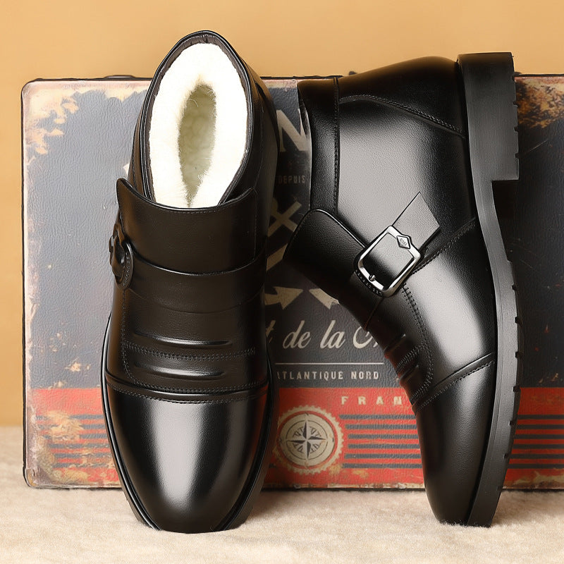 ✨📢【39-44】Męskie buty zimowe, ciepłe w środku, wygodna gruba podeszwa