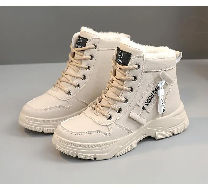 🔥🥰🥰【35-45】 Zimní dámské sněhule na boční zip