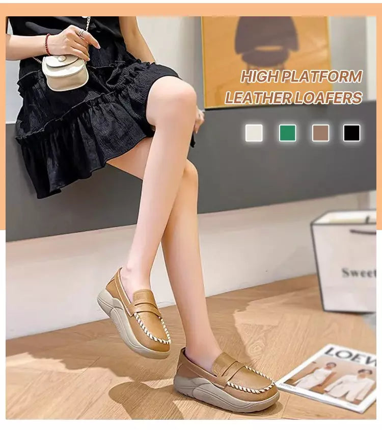 【35-40】Νέα καυτά σε πωλήσεις casual παπούτσια με χοντρή σόλα για το φθινόπωρο
