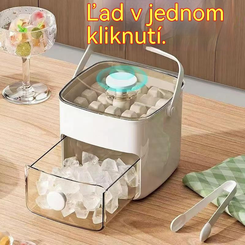 💞Prodej přes 50 000! 💥🧊2026 Miska na led s víkem – Jednoduchá výroba ledu