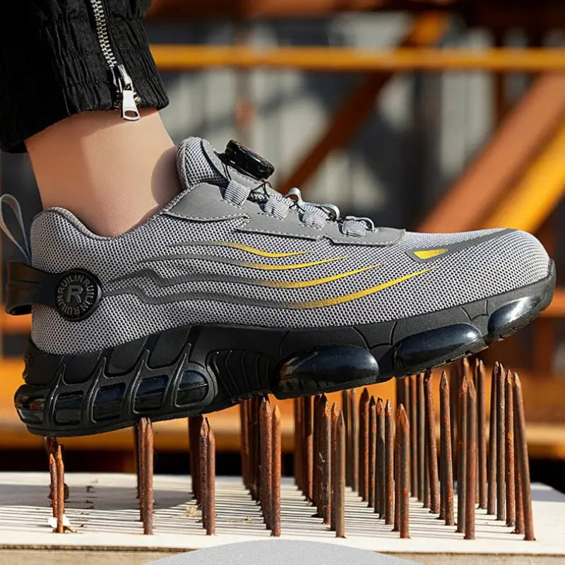 39-43🔥Botas de seguridad para hombre con resistencia a impactos y perforaciones.