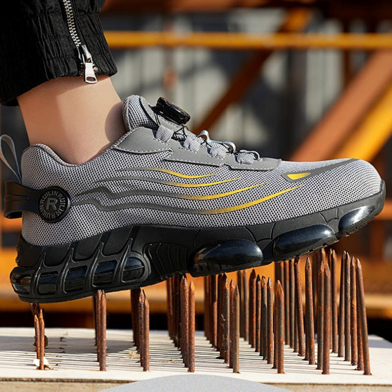 🔥Botas de seguridad para hombre con resistencia a impactos y perforaciones.