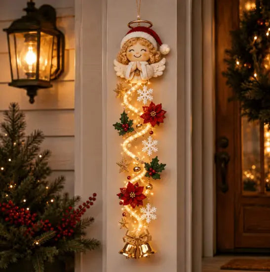 🎄🎃Zadnji dan! 🎅Izkoristite 50-odstotni popust na svetleče božične okraske za vrata!