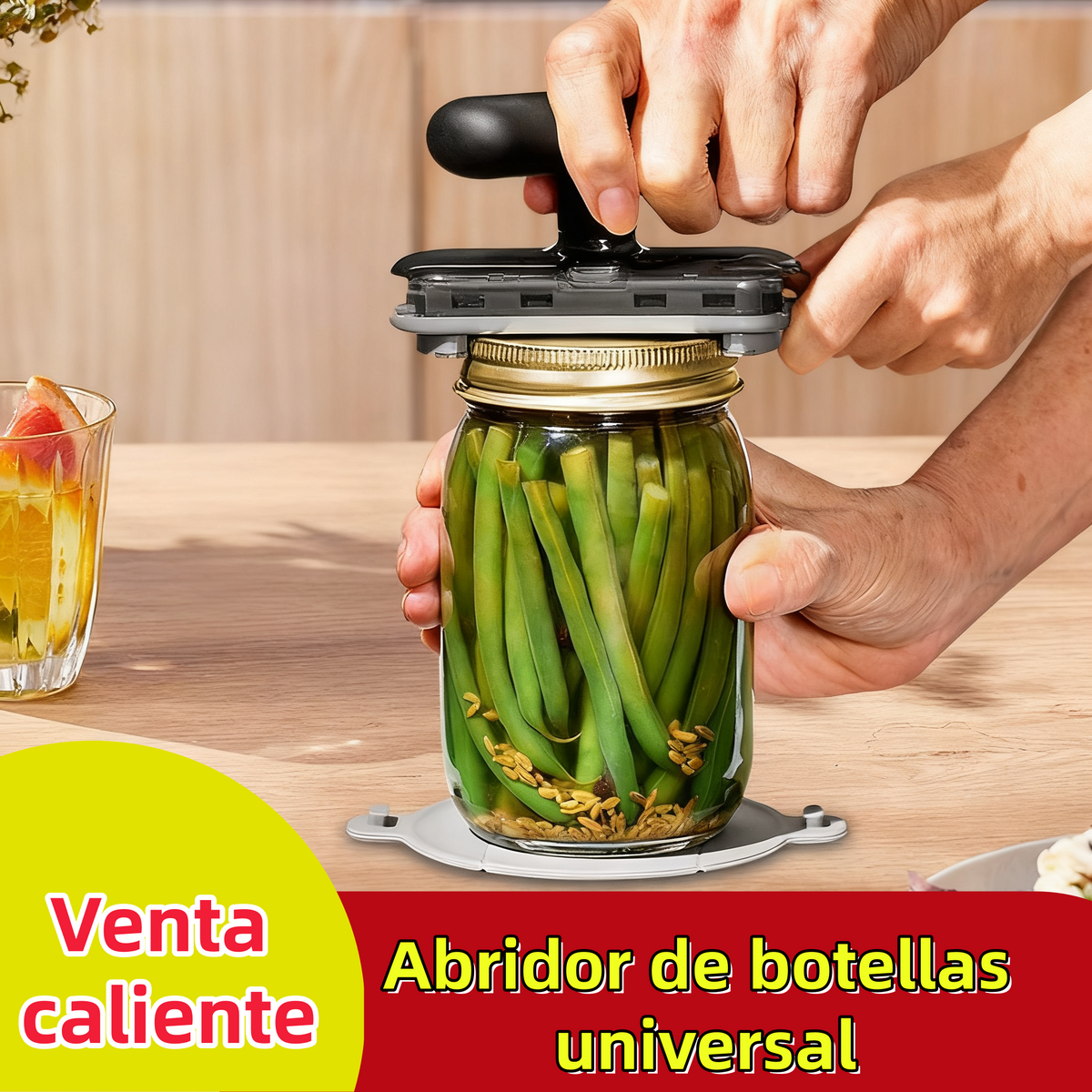 🔥🥫【Compra 1 y llévate 1 gratis】Abridor de botellas multifuncional, utensilio de cocina para el hogar.