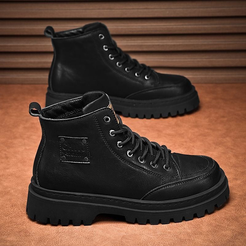 💪Jesenske i zimske retro visoke muške cipele, retro britanski stil