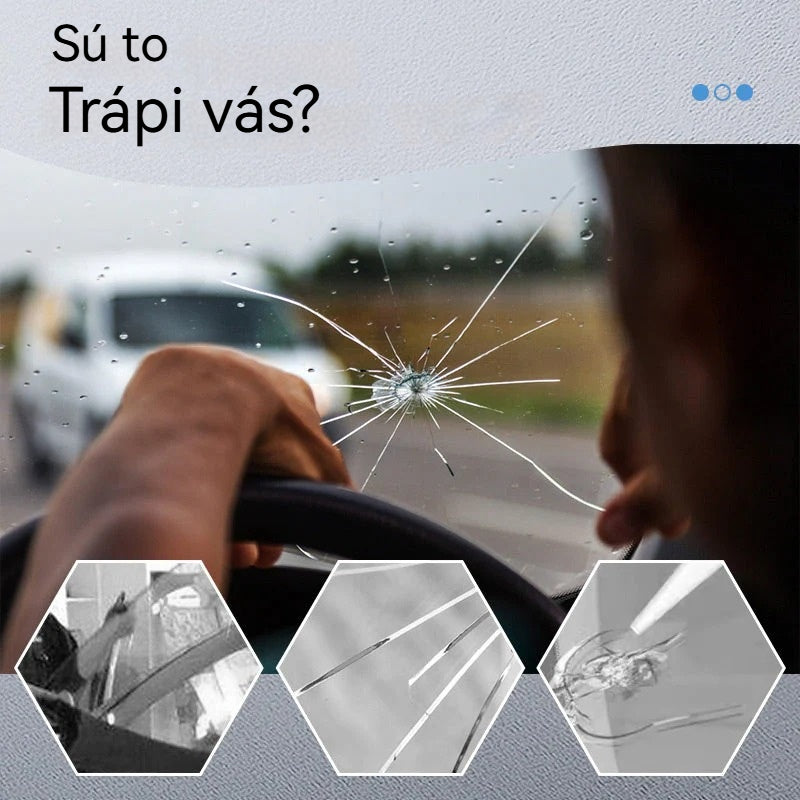 【Sada 6 kusů】🚗 Tekutina na opravu prasklin, lepidlo pro odstraňování škrábanců a prasklin