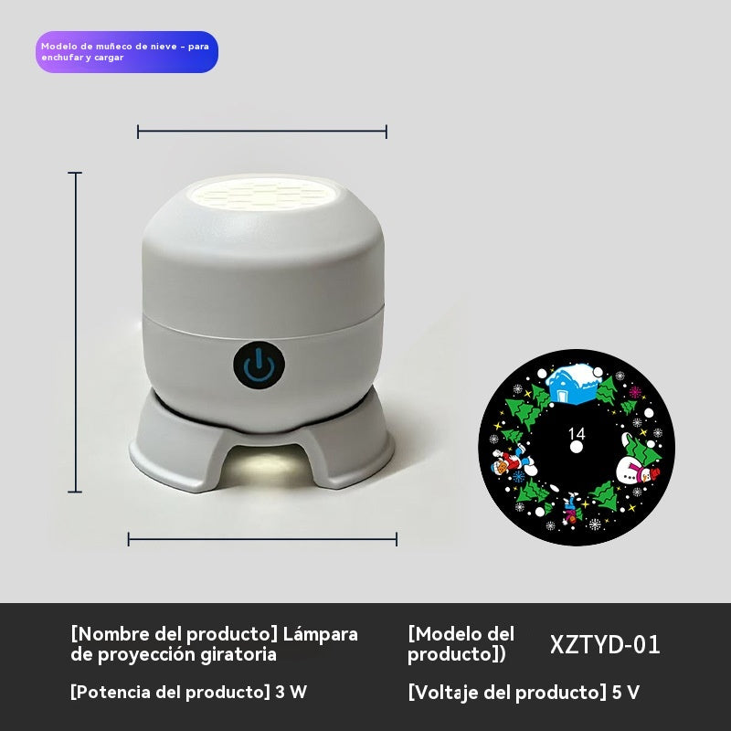 【Kupte 1, získejte 1 zdarma】Dynamický rotující LED projektor