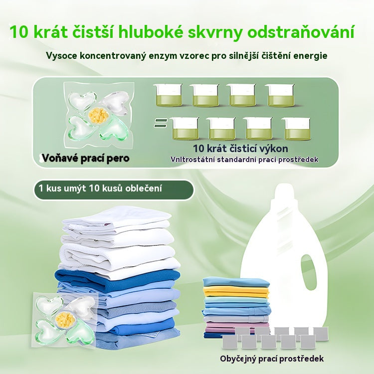 【✨100ks✨】 Extra veľké vedierko s perličkami s vôňou na bielizeň 5 v 1, dlhotrvajúca vôňa, silná dekontaminácia