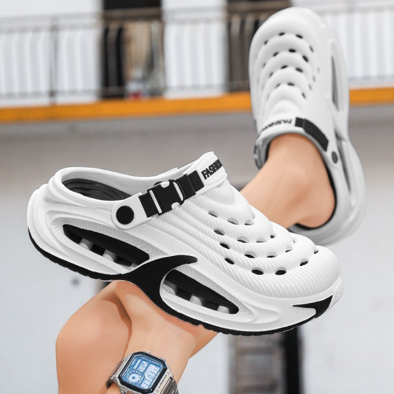 👟👟50% ΕΚΠΤΩΣΗ🌬️Ανδρικά σανδάλια 2 σε 1 γενικής χρήσης - χοντρή σόλα EVA, αντιολισθητικά και εξαιρετικά ελαφριά, αναπνεύσιμα🏃‍♂️