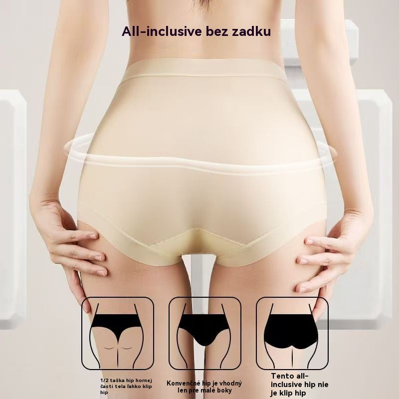 🔥🩲【6 dielna sada】Dámska spodná bielizeň s vysokým pásom pre plus size postavy na kontrolu bruška