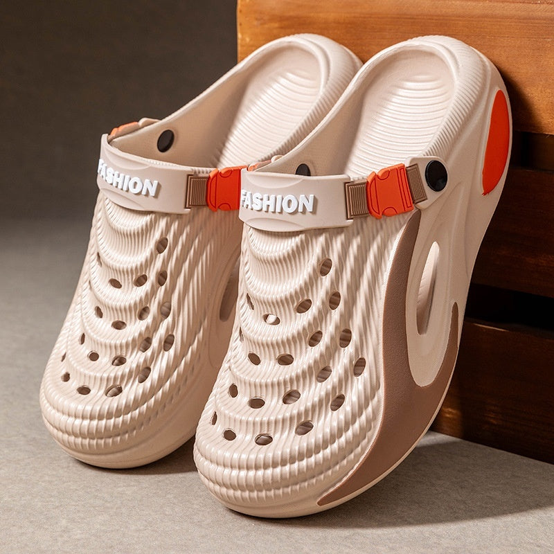 👟 Sleva 50 % 🌬️ Pánské univerzální sandály s tlustou podrážkou z EVA: protiskluzové, super lehké a prodyšné,