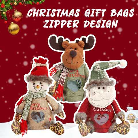 🎅🦌⛄【3 kusy 】Sáčky pro panenky jako vánoční dárky
